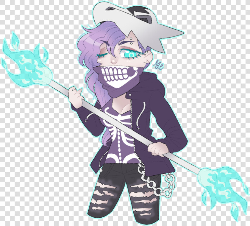 Last Month Was So Crazy Busy I Didn’t Upload Any Art    Alolan Marowak Gijinka  HD Png DownloadTransparent PNG