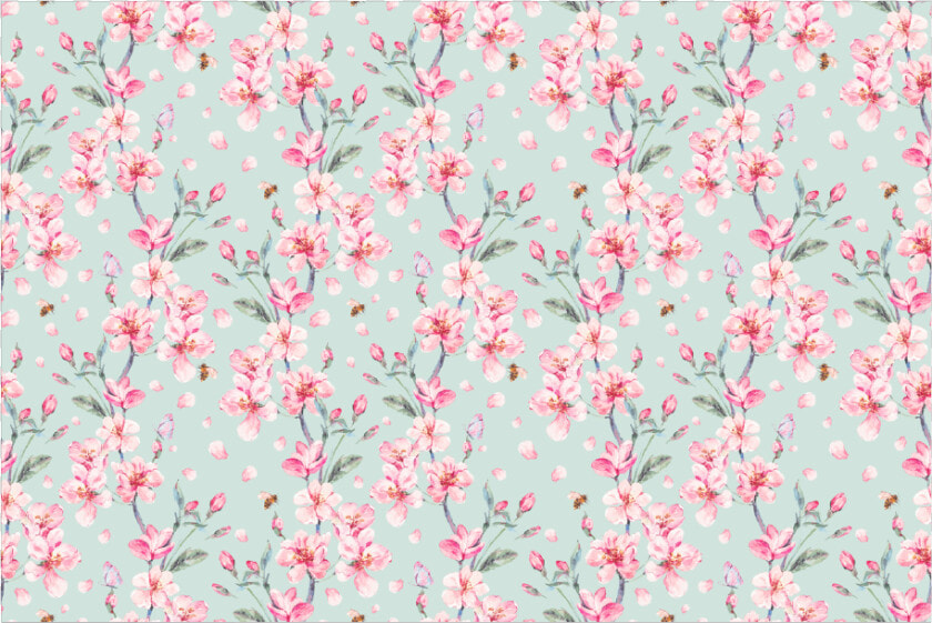 Sakura Blossom Wrapping Paper   Display Device  HD Png DownloadTransparent PNG