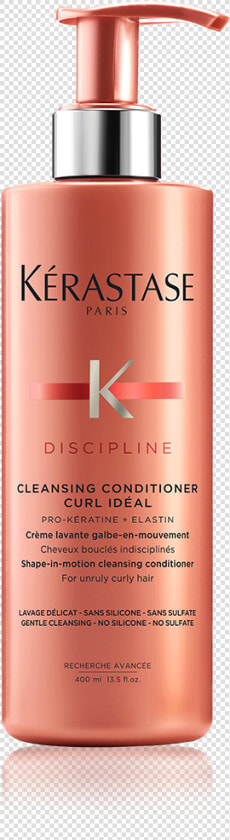 Kerastase Discipline Curl Ideal Unruly Curly Hair Conditioner  HD Png DownloadTransparent PNG