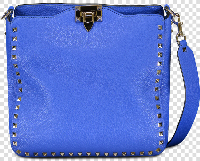 Rockstud Small Hobo Bag Acid Blue   Shoulder Bag  HD Png DownloadTransparent PNG