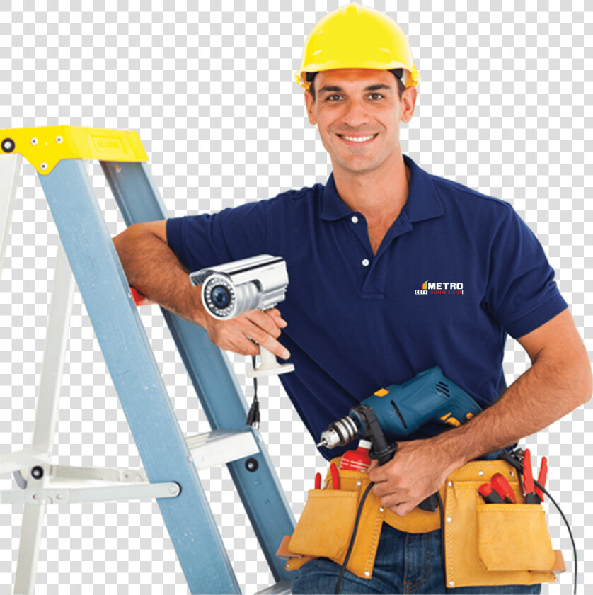 Handyman   Cctv Camera Technician Png  Transparent PngTransparent PNG