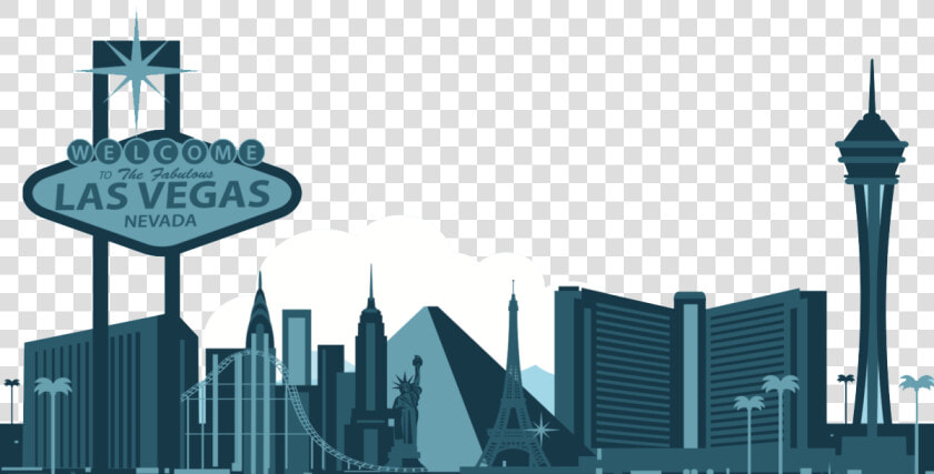 Las Vegas Skyline Png Image Download   Royalty Free Las Vegas Skyline  Transparent PngTransparent PNG