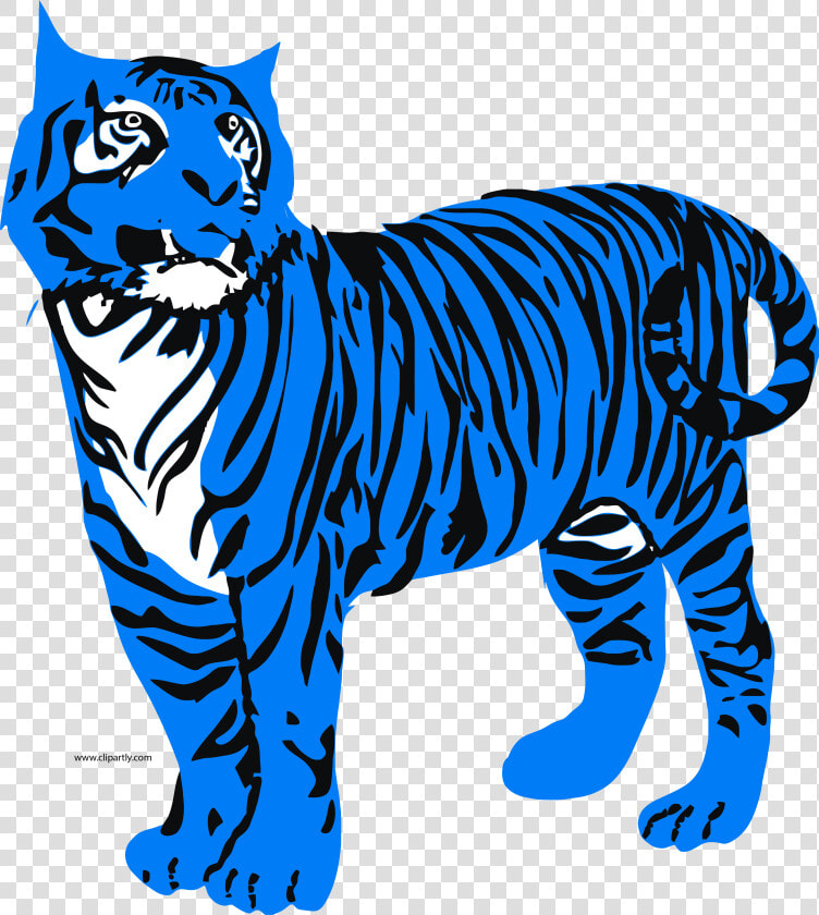 Large Tigger Standing With Curled Tail Clipart Png  Transparent PngTransparent PNG