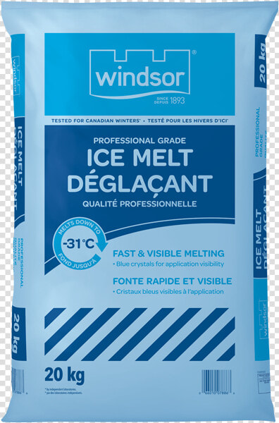 Windsor® Professional Grade Ice Melt   Packaging And Labeling  HD Png DownloadTransparent PNG