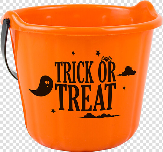 Halloween Trick Or Treat Bucket  HD Png DownloadTransparent PNG