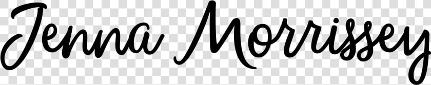 Jenna Morrissey   Calligraphy  HD Png DownloadTransparent PNG