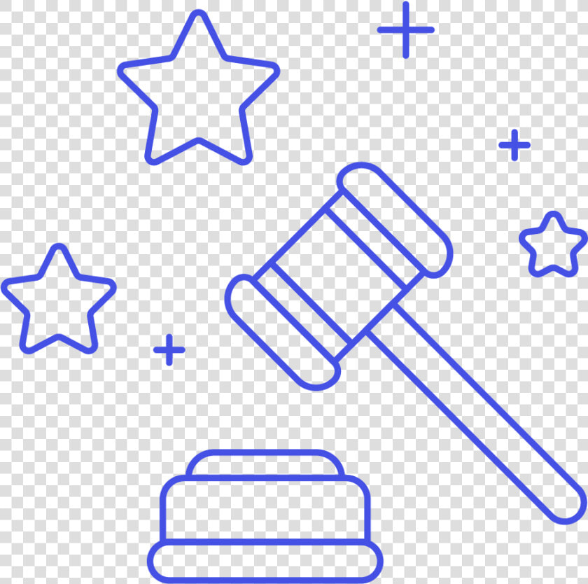 03 Law Court Hammer Judge   Objetos Con Líneas Paralelas  HD Png DownloadTransparent PNG