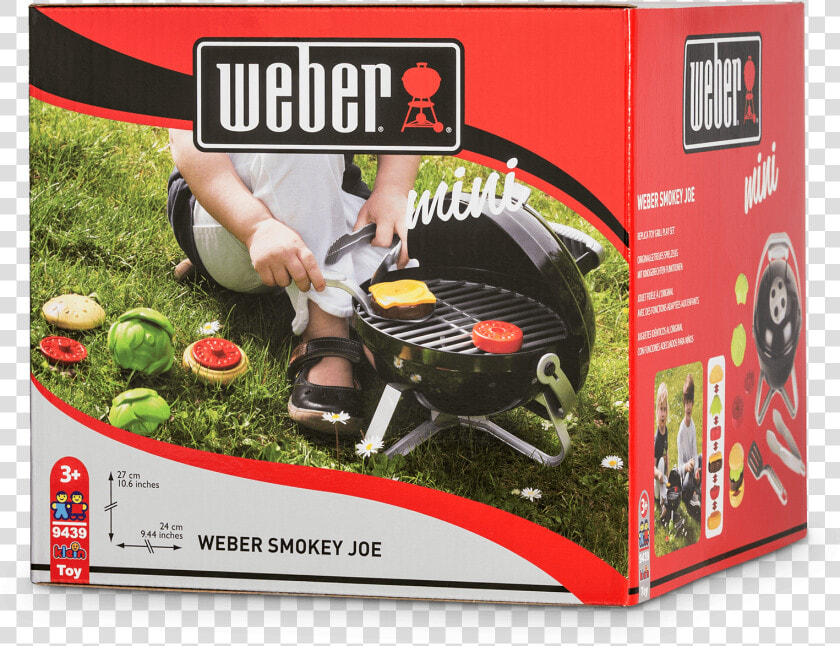 Weber® Smokey Joe® Toy Grill View   Weber Grill  HD Png DownloadTransparent PNG