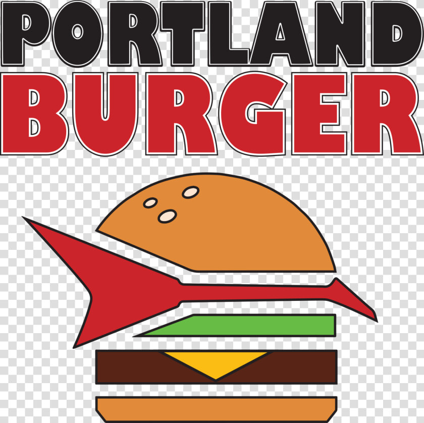 Building Clipart Burger   Portland Burger Logo  HD Png DownloadTransparent PNG