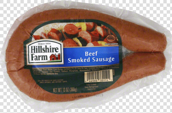 Hillshire Beef Smoked Sausage Calories  HD Png DownloadTransparent PNG