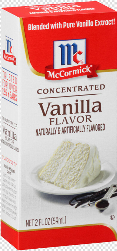 Mccormick Concentrated Vanilla Flavor  HD Png DownloadTransparent PNG