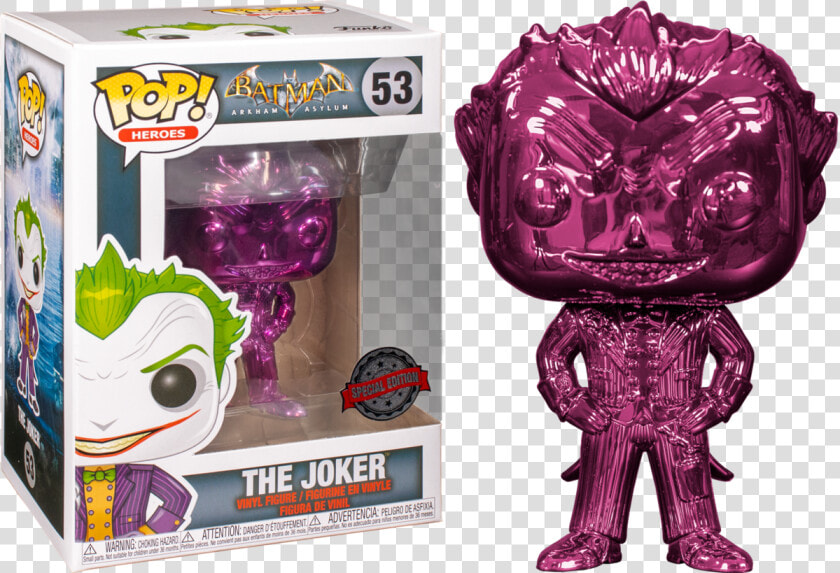 Chrome Joker Funko Pop  HD Png DownloadTransparent PNG