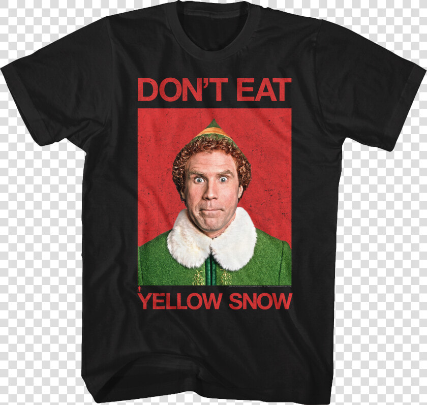 Yellow Snow Elf T shirt   Don T Eat The Yellow Snow Shirt  HD Png DownloadTransparent PNG