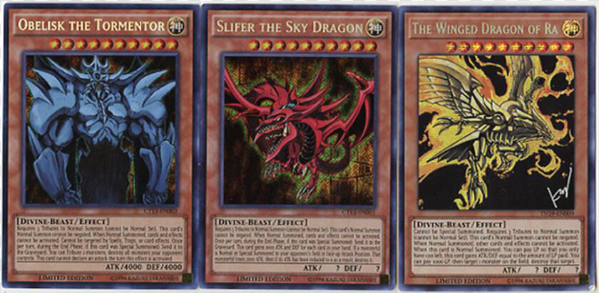 Yugioh God Cards Anime  HD Png DownloadTransparent PNG