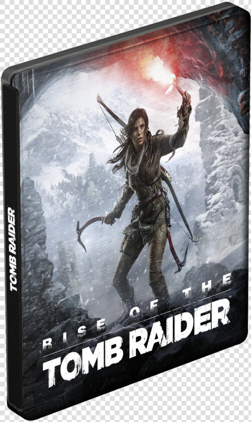 New Steel Box For Rise Of The Tomb Raider   Steelbook Tomb Raider Ps4  HD Png DownloadTransparent PNG