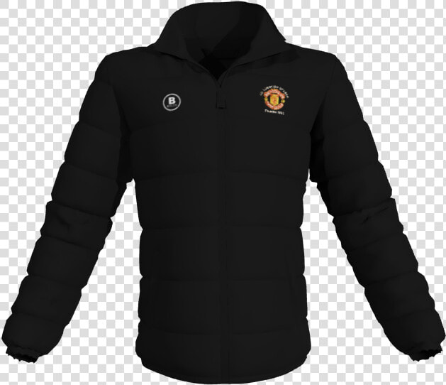 Manchester United Supporters Longford Puffer Jacket   Jacket  HD Png DownloadTransparent PNG