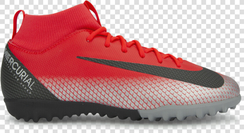 Nike Kid Superfly 6 Academy Gs Cr7 Turf Soccer Shoes   Nike Turf Soccer Shoes Kids  HD Png DownloadTransparent PNG