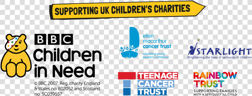 Charity Logos Footer   Children In Need 2010  HD Png DownloadTransparent PNG