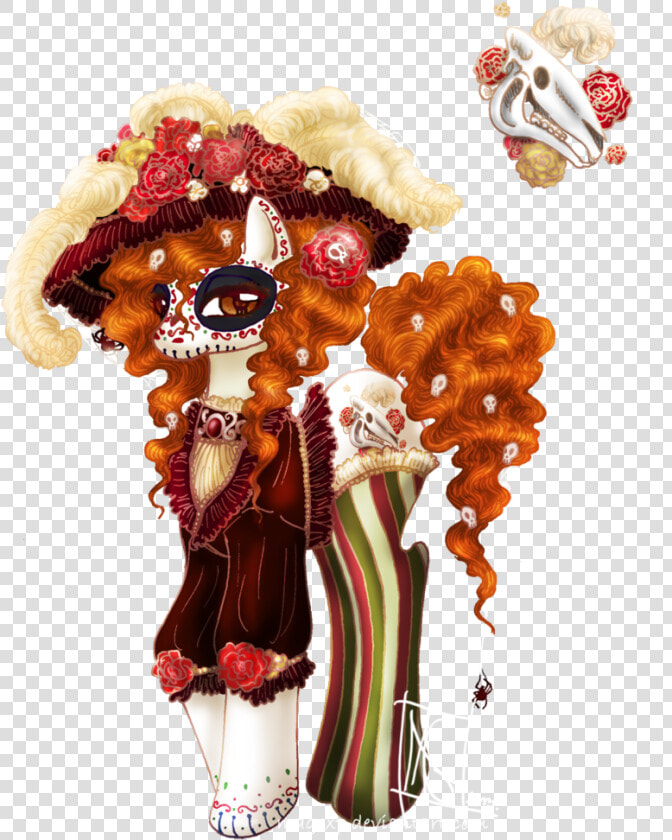 Magexp  La Catrina  Ponified  Safe  Santa Muerte  Solo  HD Png DownloadTransparent PNG