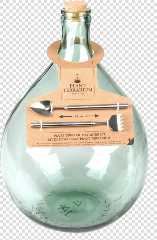 Terrarium Bottle 15 Litre Set   Plant Terrarium Starter Kit  HD Png DownloadTransparent PNG