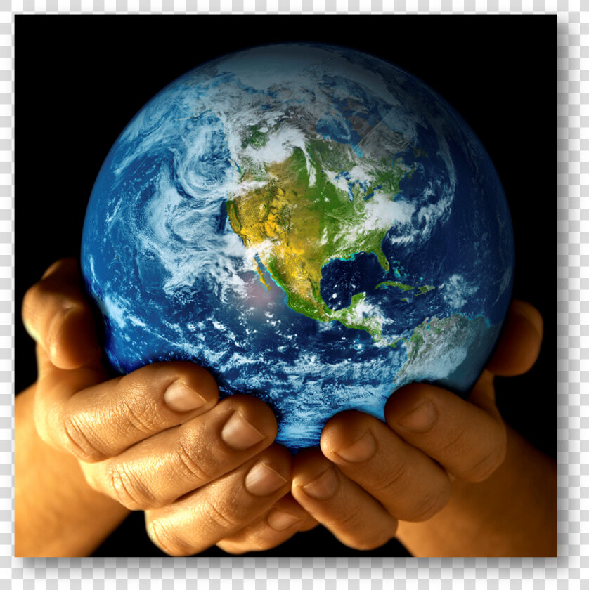 Clip Art Hand Holding Globe   Holding Earth In Hands  HD Png DownloadTransparent PNG