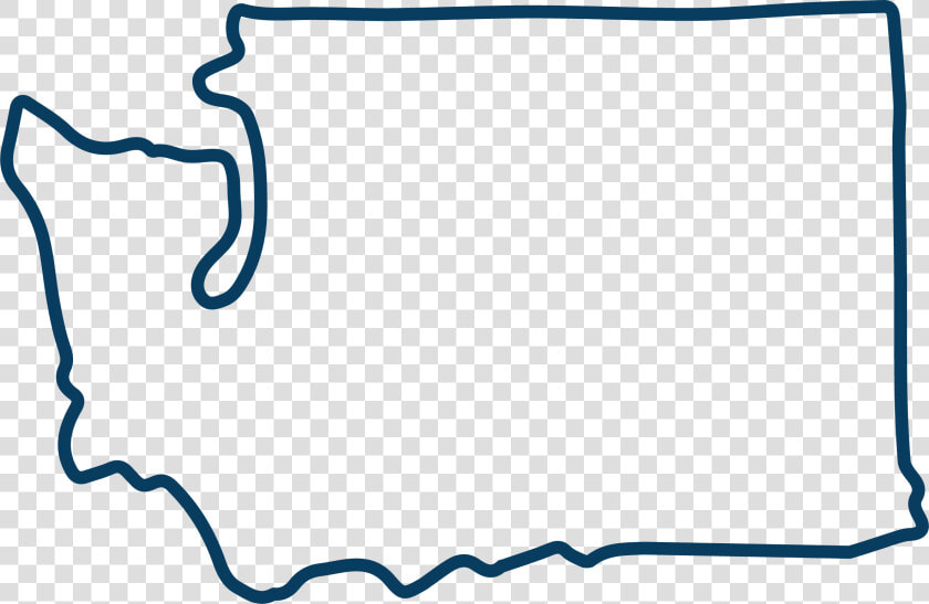 Washington State Outline Blue2 Clipart Png Download    Washington State Outline Transparent  Png DownloadTransparent PNG