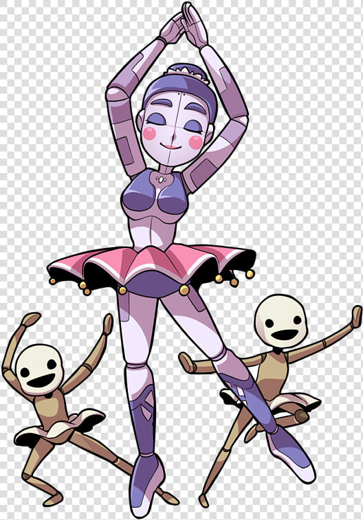 Ballora Full Body Endoskeleton By Ksagamerx   Fnaf Sister Location The Living Tombstone  HD Png DownloadTransparent PNG