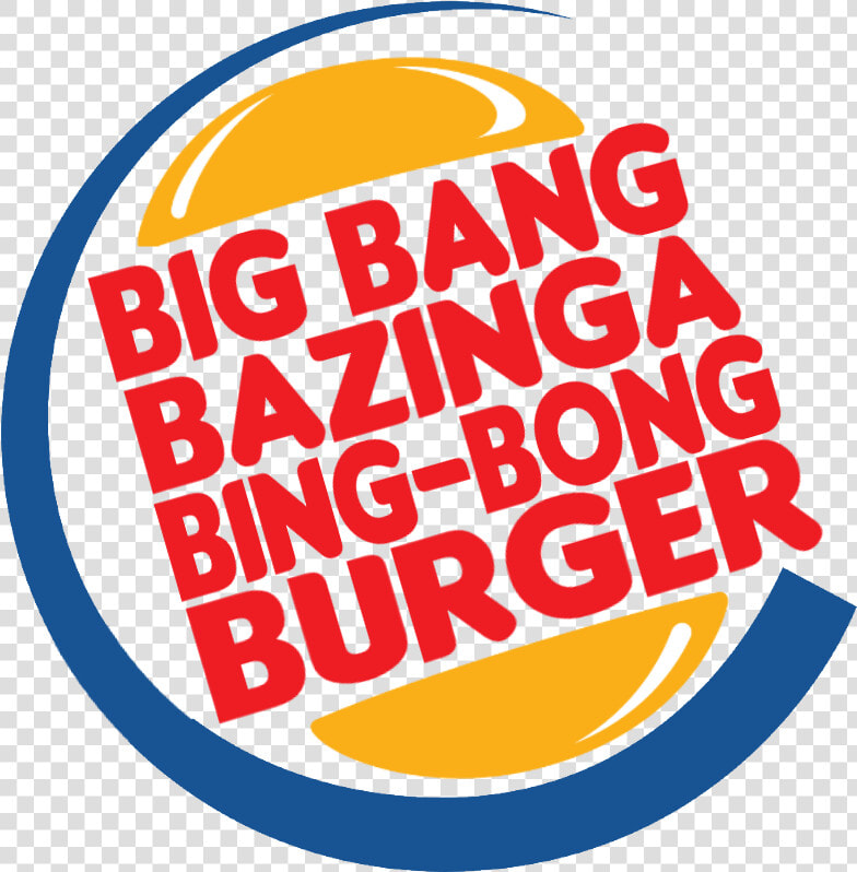 Sheldon  39 s Big Bang Bazinga Bing Bong Burger  HD Png DownloadTransparent PNG