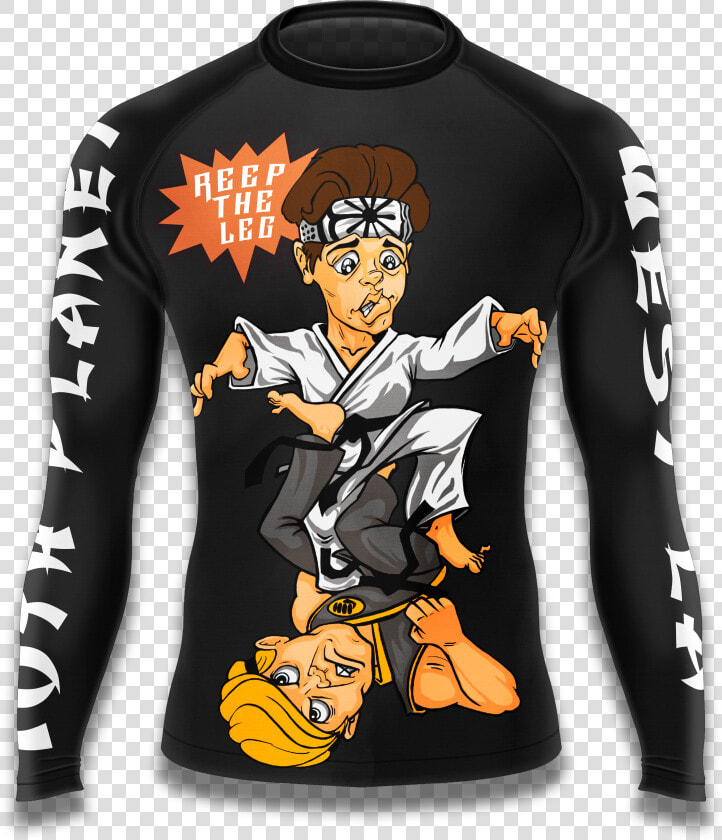 Karate Kid Rashguard Black   Karate Kid Rash Guard  HD Png DownloadTransparent PNG