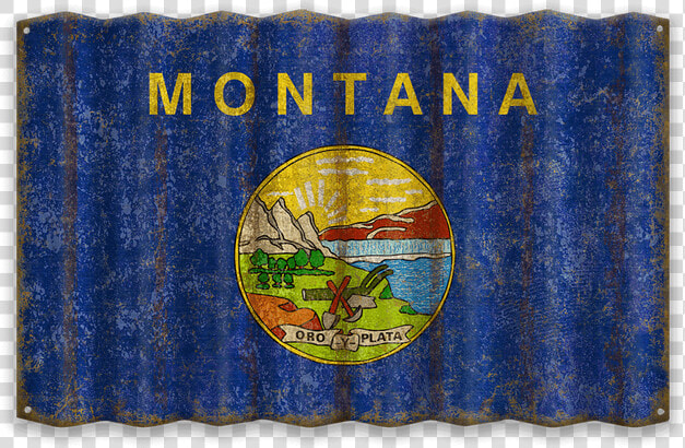 Clip Art Montana State Flag Images   Usa State Flags Montana  HD Png DownloadTransparent PNG