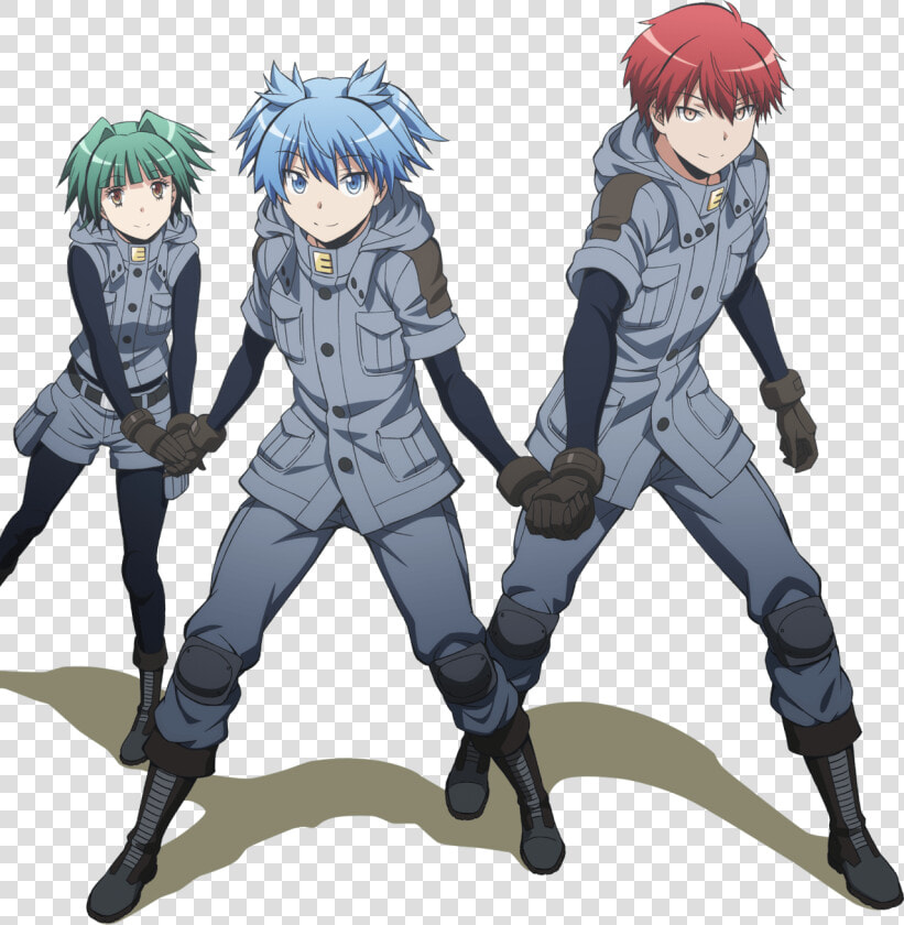 Shoutodoki   “rgb Trio”   Assassination Classroom Karma X Kayano  HD Png DownloadTransparent PNG