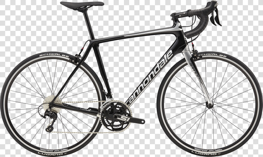 2018 Cannondale Synapse Carbon 105 Silver   2018 Cannondale Synapse Carbon 105  HD Png DownloadTransparent PNG