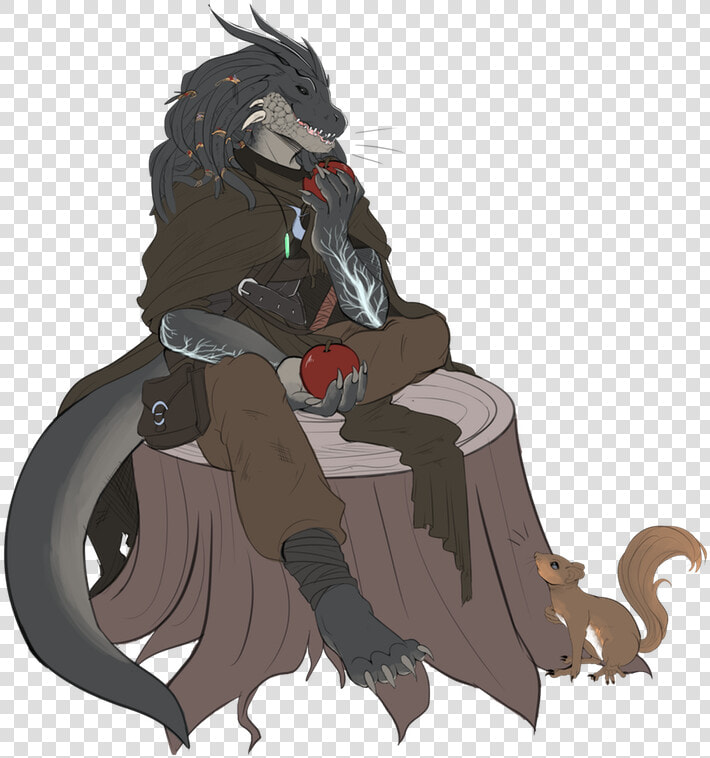 Dragonborn Warlock Druid  HD Png DownloadTransparent PNG