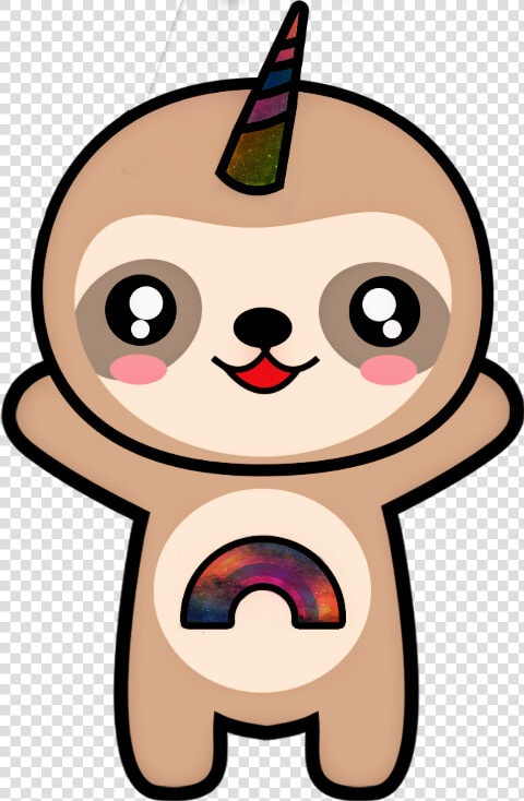 Cute Sloth Face Drawings   Cute Easy Sloth Drawings  HD Png DownloadTransparent PNG