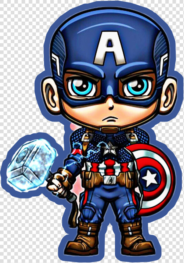 Captain America Sticker Fan Art By Lordmesa art   Fan Art Captain America  HD Png DownloadTransparent PNG