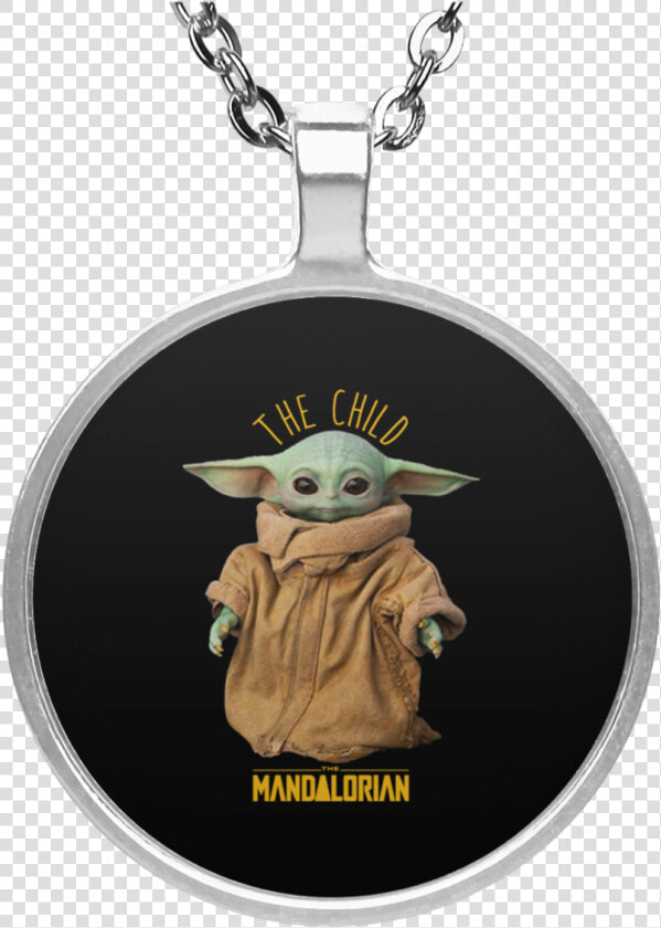 Baby Yoda The Mandalorian The Child Mug  Necklace   Transparent Baby Necklace  HD Png DownloadTransparent PNG