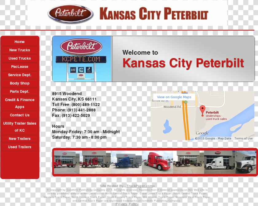 Kansas City Peterbilt Competitors  Revenue And Employees   Peterbilt  HD Png DownloadTransparent PNG