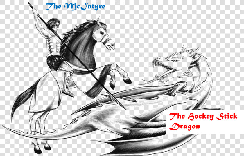 The Mcintyre Slaying The Hockey Stick   Amp Paradowscy  HD Png DownloadTransparent PNG