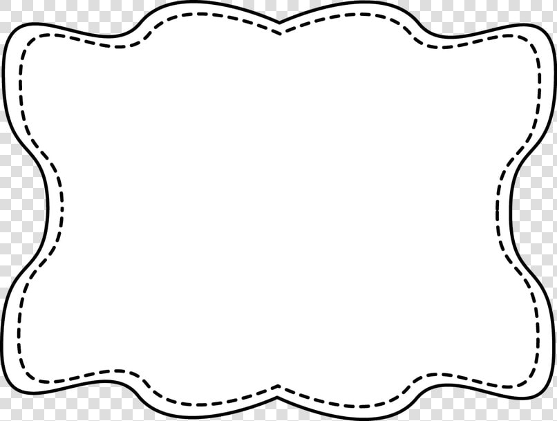 Collection Of 14 Free Squiggly Clipart Fancy Square   Frames Cute Black And White Png  Transparent PngTransparent PNG