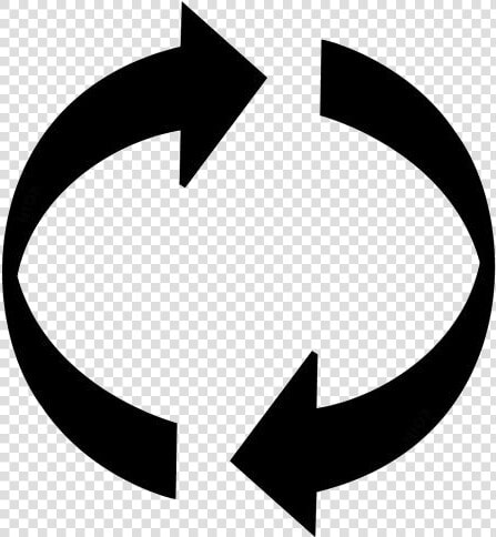 Recycle Icon Png Transparent Images   Arrows Going Around In A Circle  Png DownloadTransparent PNG