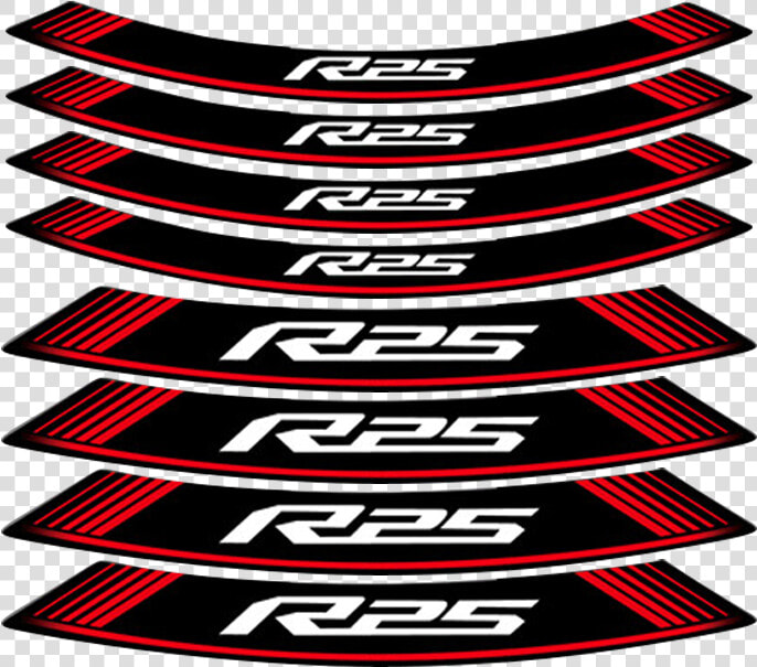 R25（红）   2pcs Honda Car Wheel Eyebrow Anti Collision Strip K  HD Png DownloadTransparent PNG