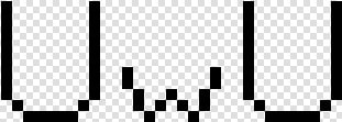 Pixel Art Maker   Uwu Pixel Art  HD Png DownloadTransparent PNG