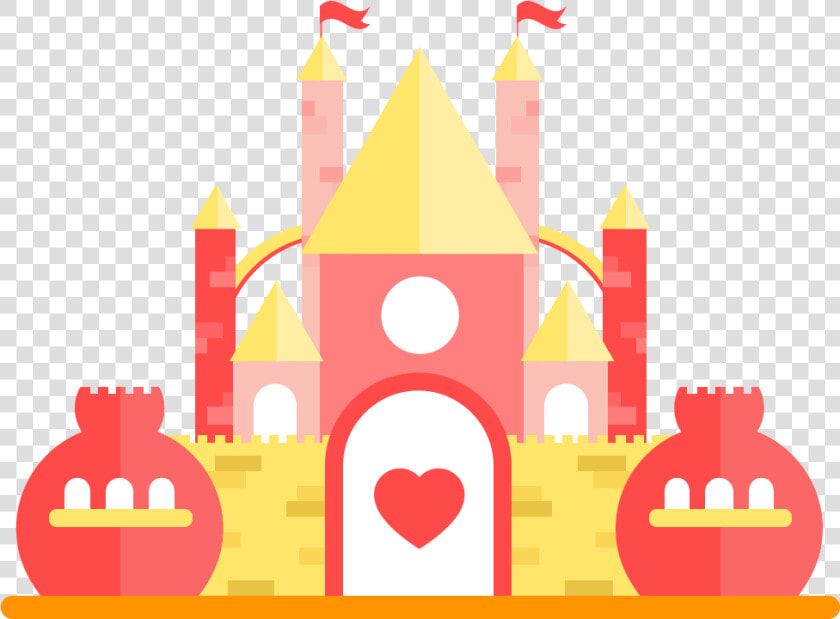 Fairy Tale Castle Icon   Vector Graphics  HD Png DownloadTransparent PNG