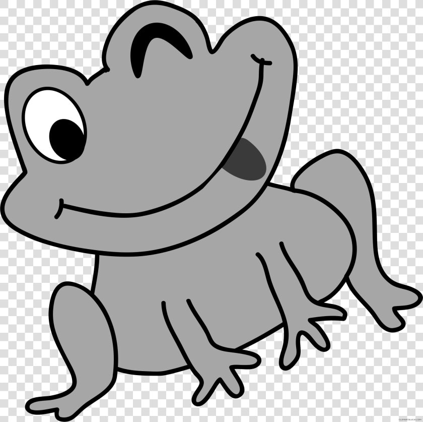 Grayscale Frog Clipart  HD Png DownloadTransparent PNG