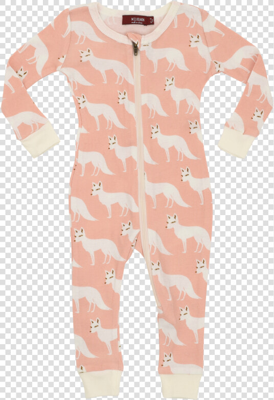 Pink Fox Zipper Pajama   Elephant  HD Png DownloadTransparent PNG