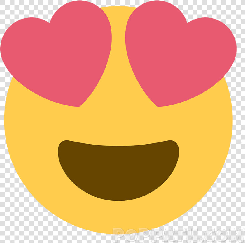 Heart Eyes Emoji   Twemoji Heart Eyes  HD Png DownloadTransparent PNG