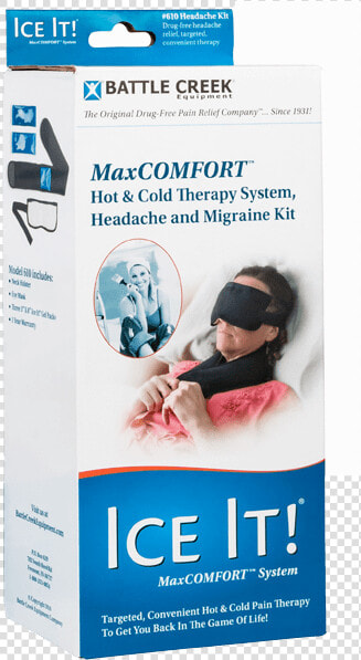 Battle Creek Heat Therapy Thermophore Headache  amp  Migraine   Migraine Kit  HD Png DownloadTransparent PNG