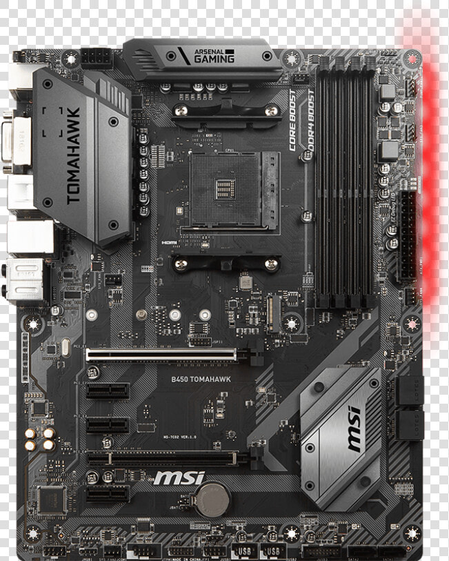 Asus Prime B450 Plus Vs Msi B450 Tomahawk  HD Png DownloadTransparent PNG