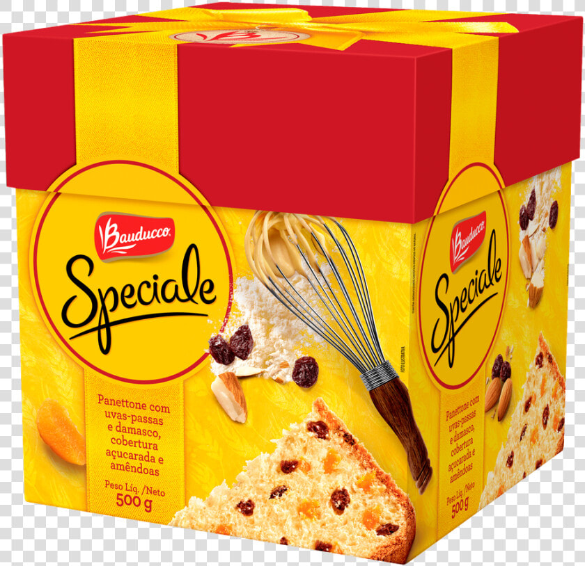 Caixa   Panetone Uva E Damasco Bauducco  HD Png DownloadTransparent PNG