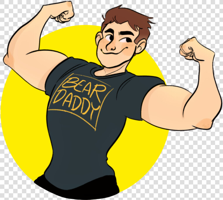 Transparent Doodle Of A Very Buff Boy  keltbh   Buff Boy Cartoon  HD Png DownloadTransparent PNG